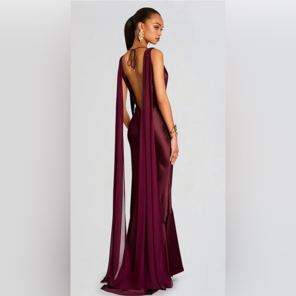 Retrofete “Julia Dress” in Port